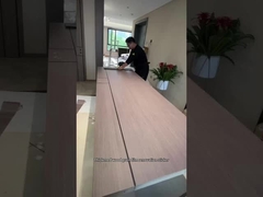 Kleefstof zelfklevende PVC-film brandbestendig niveau met vrijgekomen papier