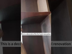 Película de PVC autoaderente Película autoaderente para móveis