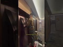 Película autoadhesiva impermeável decorativa Película de vidro para móveis