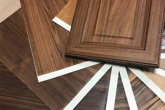 Class B1 Self Adhesive Furniture Film Vinyl Cupboard Covering Laminates