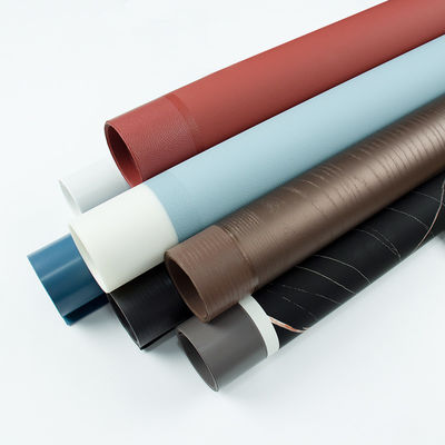 Solid Color High Gloss PVC Furniture Foil Laminate Sheet For Door Panel