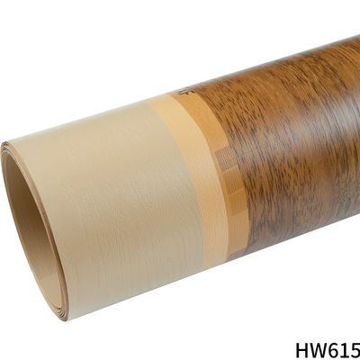 Black Grey Woodgrain Laminate Foil Self Adhesive For Furniture
