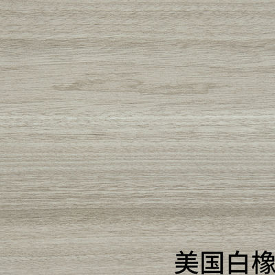 Matt Wood Grain Pvc Foil Sheet Roll Wall Panel Anti Mildew