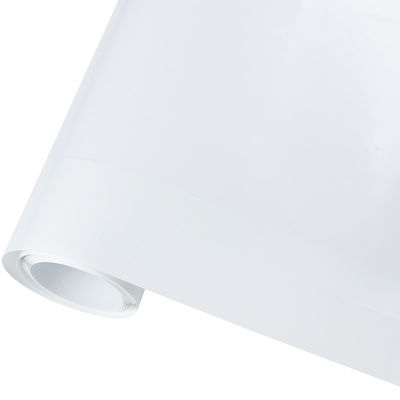 Waterproof PVC Decorative Foil Kitchen Cabinet Film White