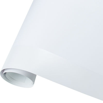 Waterproof PVC Decorative Foil Kitchen Cabinet Film White