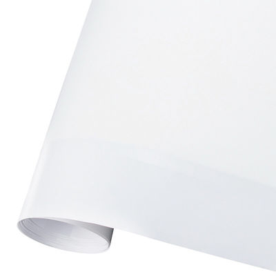 Waterproof PVC Decorative Foil Kitchen Cabinet Film White