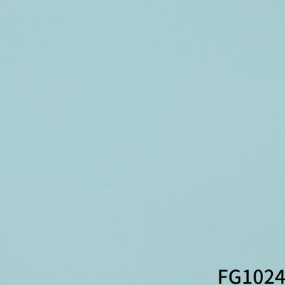 ODM Kitchen PVC Gloss Laminates Furniture Covering Blue Grey