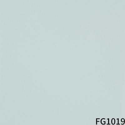 ODM Kitchen PVC Gloss Laminates Furniture Covering Blue Grey