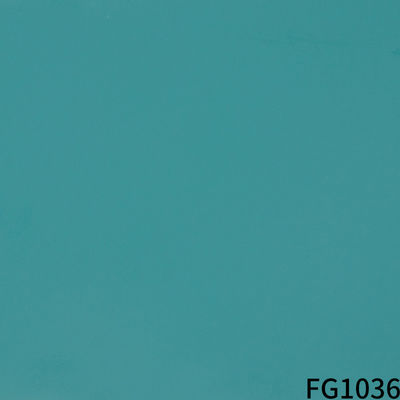 ODM Kitchen PVC Gloss Laminates Furniture Covering Blue Grey