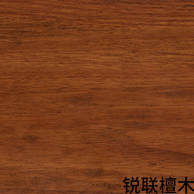 High Glossy Wood Grain PVC Furniture Film Vinyl Laminate Customized
