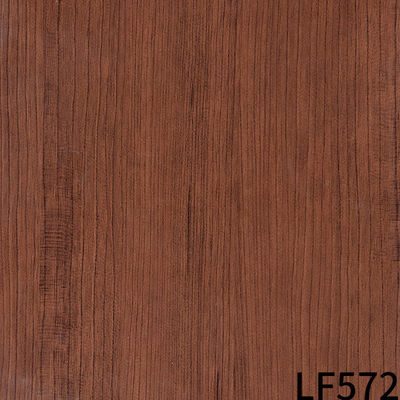 Plastic Wood Grain Laminate Paper PVC Foil Sheet