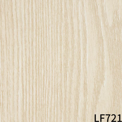 Woodgrain Plastic Veneer Sheets PVC Laminate For Wall