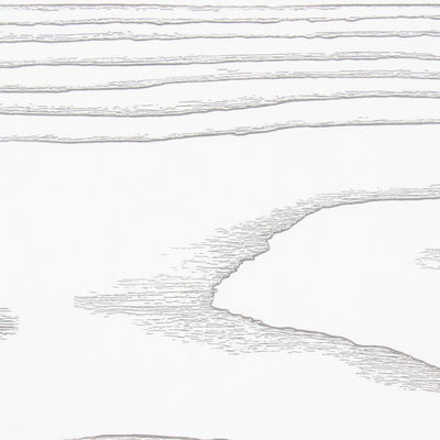 Vinyl PVC High Gloss Laminates White Wood Grain OEM