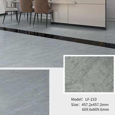 Non-slip PVC Marble Pattern Vinyl Flooring with 457.2*457.2mm Size and 1.5mm Thickness for Indoor Use