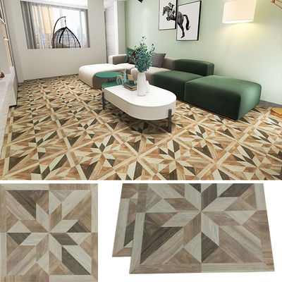 Self-Adhesive PVC Square Floor with 400mm*400mm Size and 1.5mm Thickness for Indoor Use