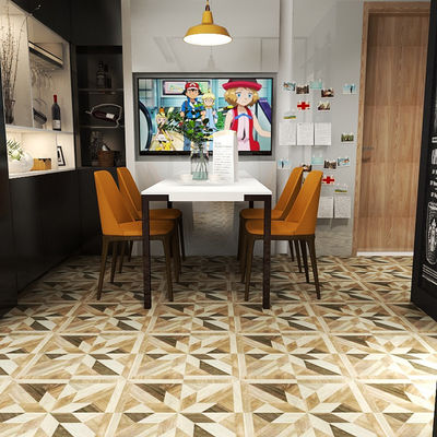 Self-Adhesive PVC Square Floor with 400mm*400mm Size and 1.5mm Thickness for Indoor Use