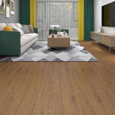 1.5mm Thickness 152.4*914.4mm Size Wear-Resistant Self Adhesive Furniture Film Wood Grain Vinyl Flooring for Home Office