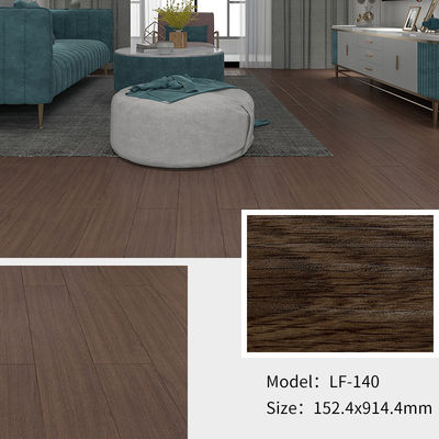 1.5mm Thick 152.4*914.4mm Waterproof Self-Adhesive Vinyl Flooring Stickers with 3 Years Warranty