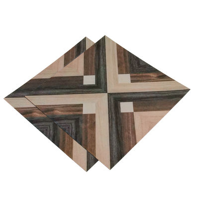 Check Pattern PVC Vinyl Flooring Self Adhesive Peel and Stick 400mm*400mm Size 1.5mm Thickness