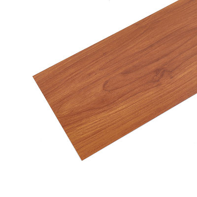 Wood Design PVC Floor Sticker with 7 Pieces per Carton and MOQ 1200 Piece for Easy Installation