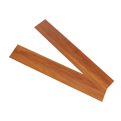 Wood Design PVC Floor Sticker with 7 Pieces per Carton and MOQ 1200 Piece for Easy Installation