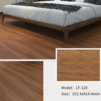 Wood Design PVC Floor Sticker with 7 Pieces per Carton and MOQ 1200 Piece for Easy Installation