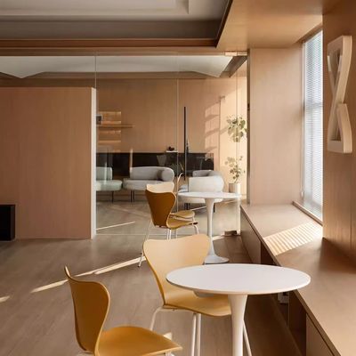 Waterproof Soundproof PVC Wall Panel 1220*2440*5mm Woodgrain Vinyl Film for Modern Decoration