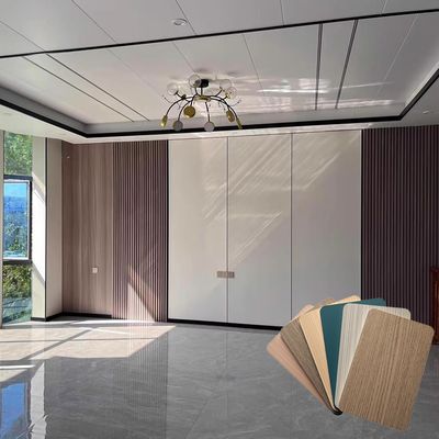 Modern Design Moisture-Proof Anti-Static Sound-Absorbing Woodgrain Vinyl Film PVC Carbon Crystal Board for Decorative Wall Panel
