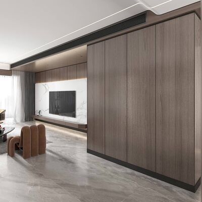 Waterproof PVC Carbon Crystal Board WPC Wall Panel 1220*2440*5mm with 3 Years Warranty for Indoor and Outdoor Decoration