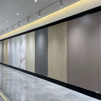 OEM Custom Size Fire Resistant Waterproof Indoor Modern 3D Wood Plastic Sheet Composite Wooden Wall Panels Interior Decoration