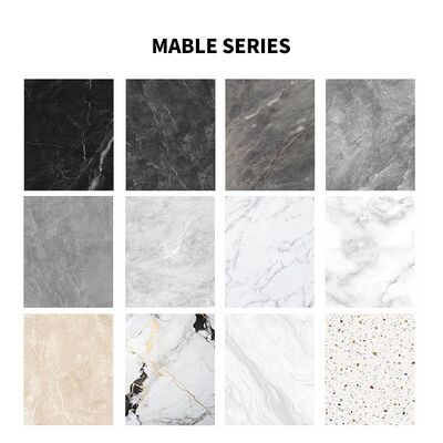 Free Sample Waterproof Rock Wall Panels High Gloss Marble Wall Panel Outdoor Decoration Fabric Interior Decoration Board