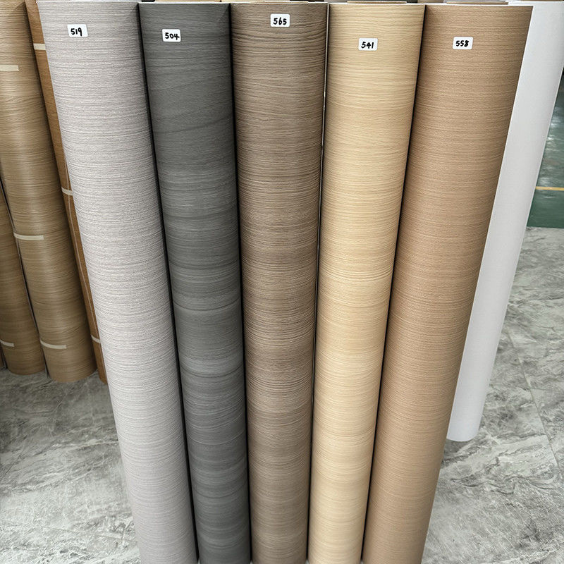 Marble Solid Color PVC Self Adhesive Film Width 1220mm Wooden Surface Finish Texture