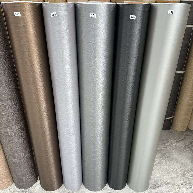 OEM/ODM Metal Decorative Film Self-Adhesive Membrane for Commercial Renovation