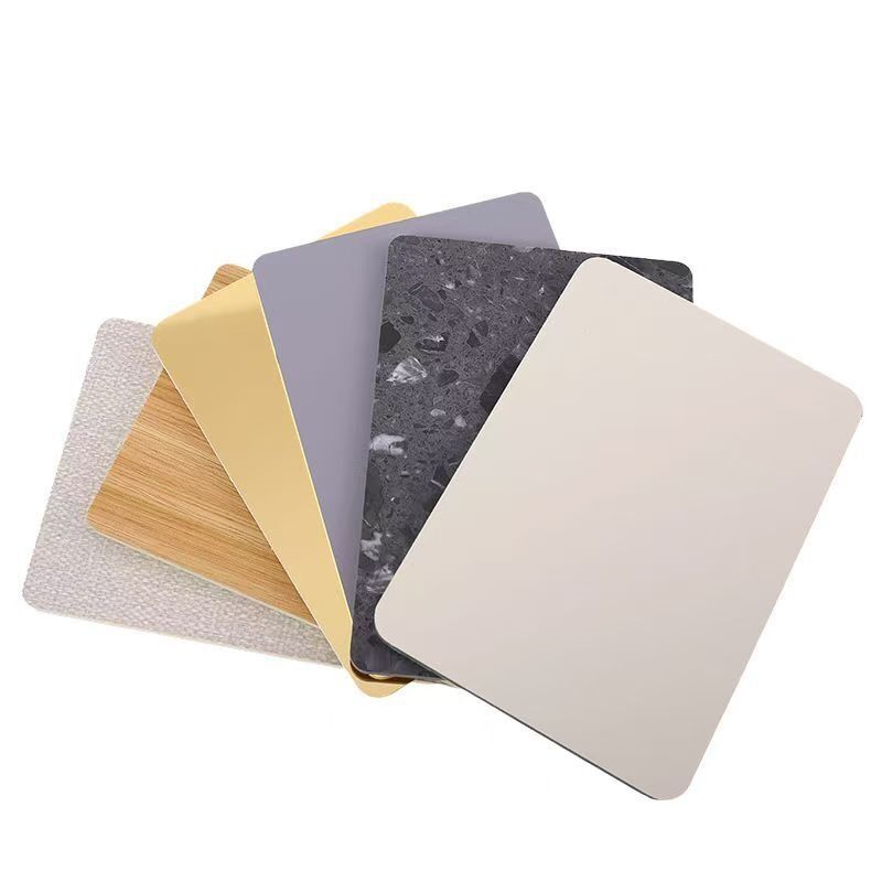 Waterproof PVC Carbon Crystal Board WPC Wall Panel 1220*2440*5mm with 3 Years Warranty for Indoor and Outdoor Decoration