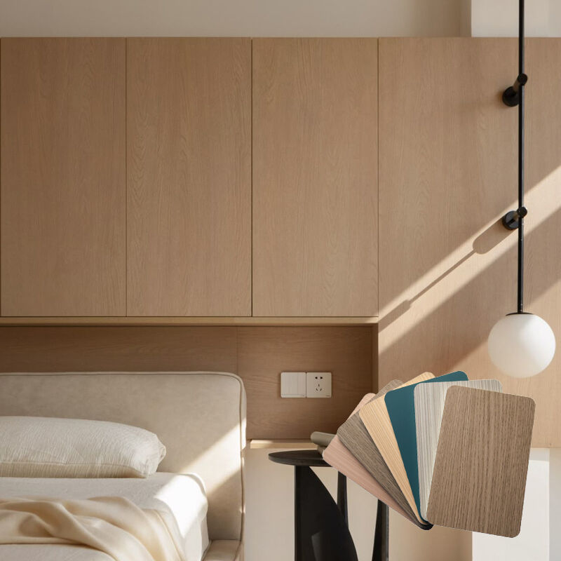 Modern Interior Decoration Integrated Wall Panel WPC Carbon Crystal and Metal Wood Veneer Board for Household Commercial Use