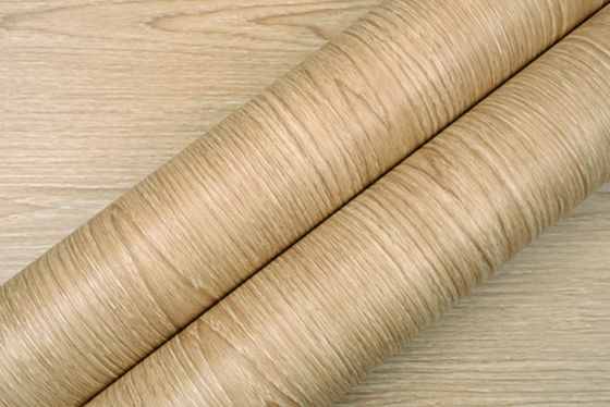 Furniture Self Adhesive PVC Film Foil Woodgrain Vinyl Roll Laminate Sheets
