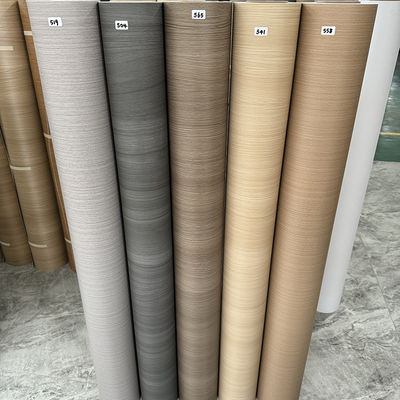 Marble Solid Color PVC Self Adhesive Film Width 1220mm Wooden Surface Finish Texture