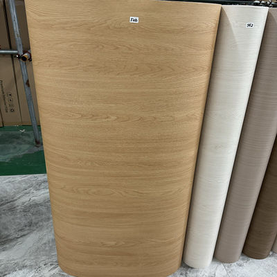 Holz Textur Pvc selbstklebende Folien Prägte selbstklebende PVC-Film für Bürodekoration