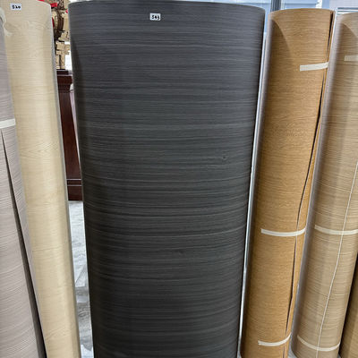 0.12 - 0.40 mm Embossed Finished Adhesive PVC Film for Furniture Door Wall Decor