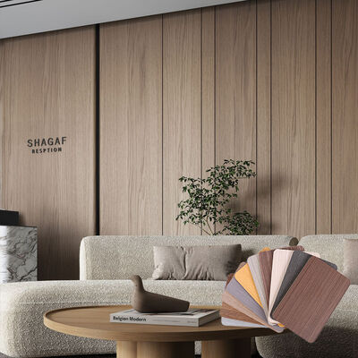 Pannello a parete 3D insonorizzato con design moderno e pannello a parete in PVC da 1220 mm*2440 mm*5 mm per decorazioni per uffici e studi