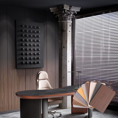 Panel Slat Kayu Fleksibel Panel Dinding Kayu Kualitas Tinggi Panel Dinding Kayu untuk Dinding Interior Meliput Lemari Pintu Panel Tambour Kayu 3D